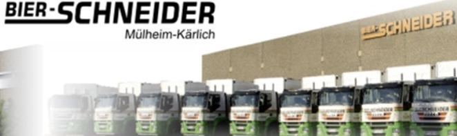 LKW-Flotte des Gesellschafters Bier Schneider